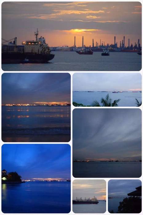 亚洲陆地的最南端看海 亚洲陆地的最南端看海